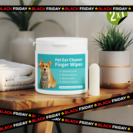 Toallitas de Oidos para Mascotas – 1+1 Gratis