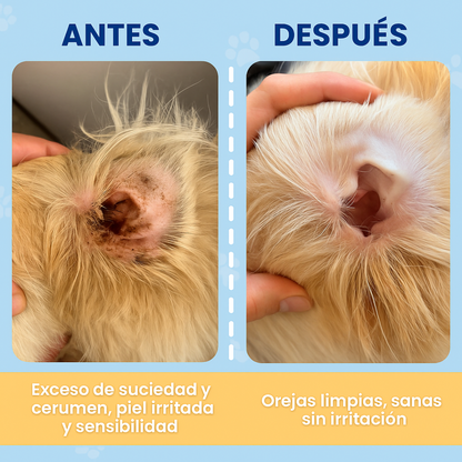 Toallitas de Oidos para Mascotas – 1+1 Gratis