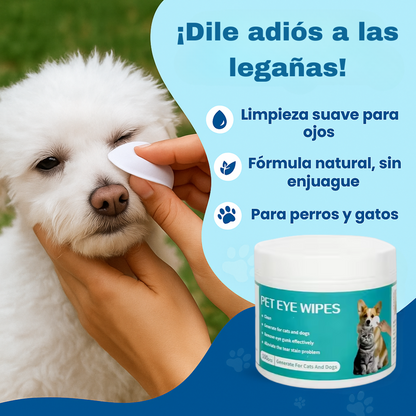 Toallitas de Ojos para Mascotas 2X1 – (200 Unidades)