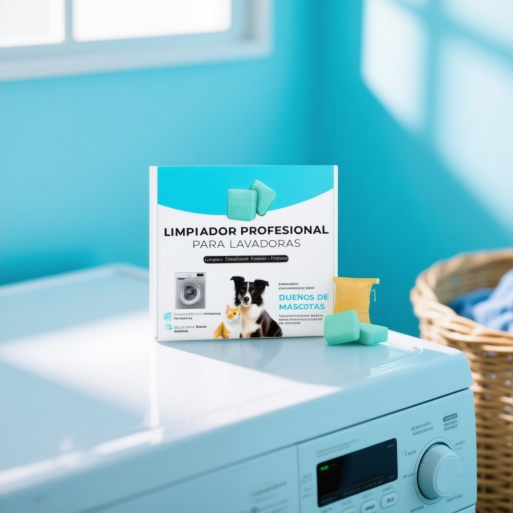 Pastillas de Limpieza para Lavadoras con Mascotas