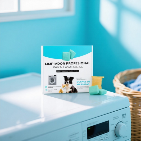 Pastillas de Limpieza para Lavadoras con Mascotas